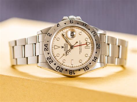 rolex explorer ii ref 16550 cream dial for sale|Rolex 1655 for sale.